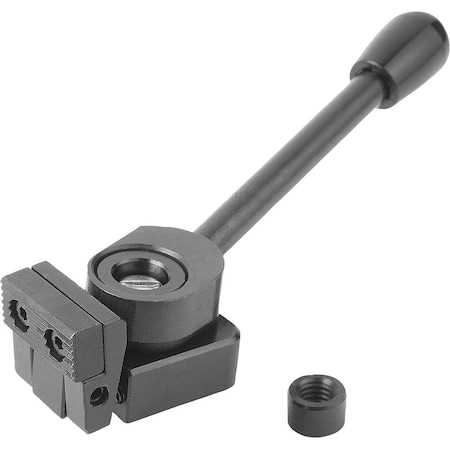 Side Clamp Right A=58,5 40X40, Form:A Steel